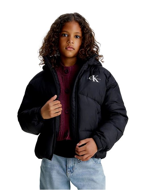 CALVIN KLEIN Short Down Jacket for Girls CALVIN KLEIN | CKIG0IG02056TBEH